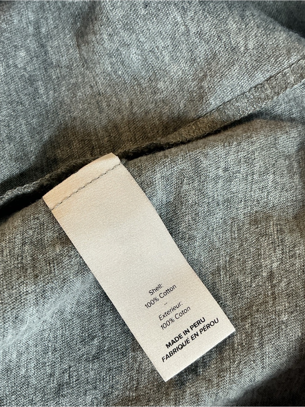 Cinq à Sept Trapunto Denim Paris 57 Graphic Tee Heather Gray NWOT Small - Picture 7 of 8